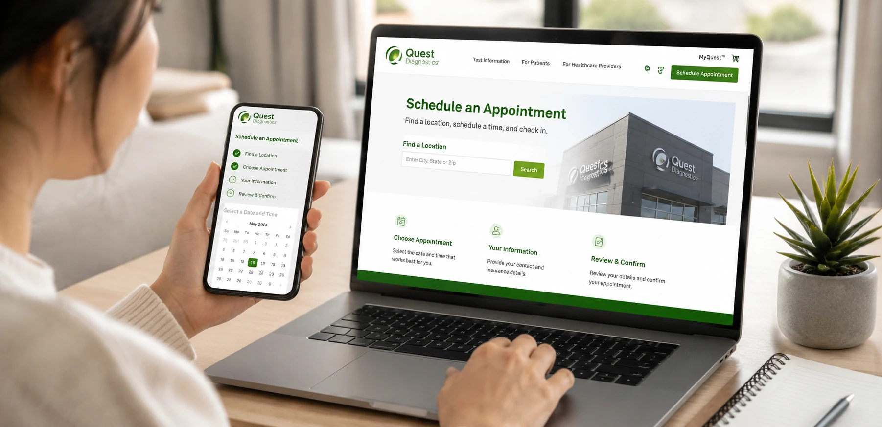Quest Diagnostics Appointment: How to Schedule a Quest Diagnostics Appointment Online (USA Guide) scheduling Quest Diagnostics appointment online