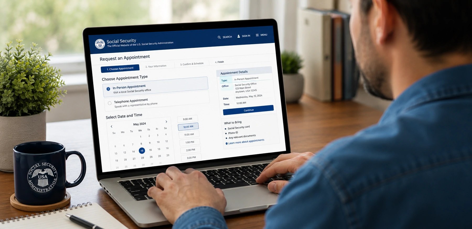 Social Security (SSA) Appointment: How to Schedule a Social Security Appointment Online (USA Guide) scheduling Social Security appointment online